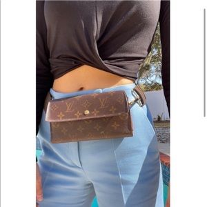 Louis Vuitton Porte Tresor International Monogram Belt Bag